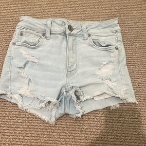 American eagle jean shorts